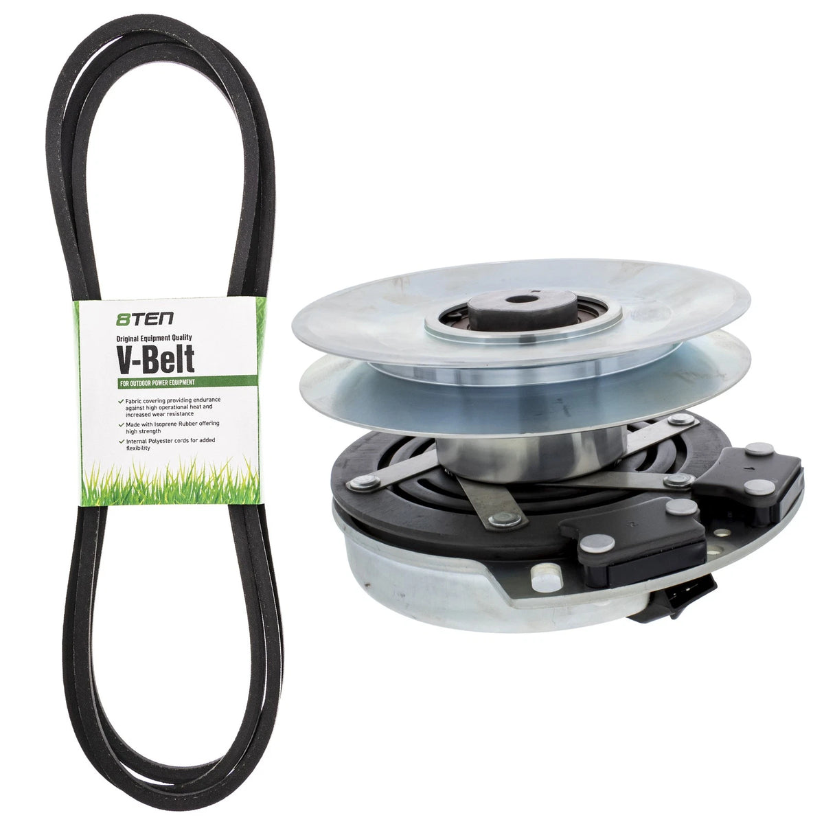 PTO Clutch Belt Kit for John Deere Z255 (5219-83, AM136115, X0381, X0381-K)