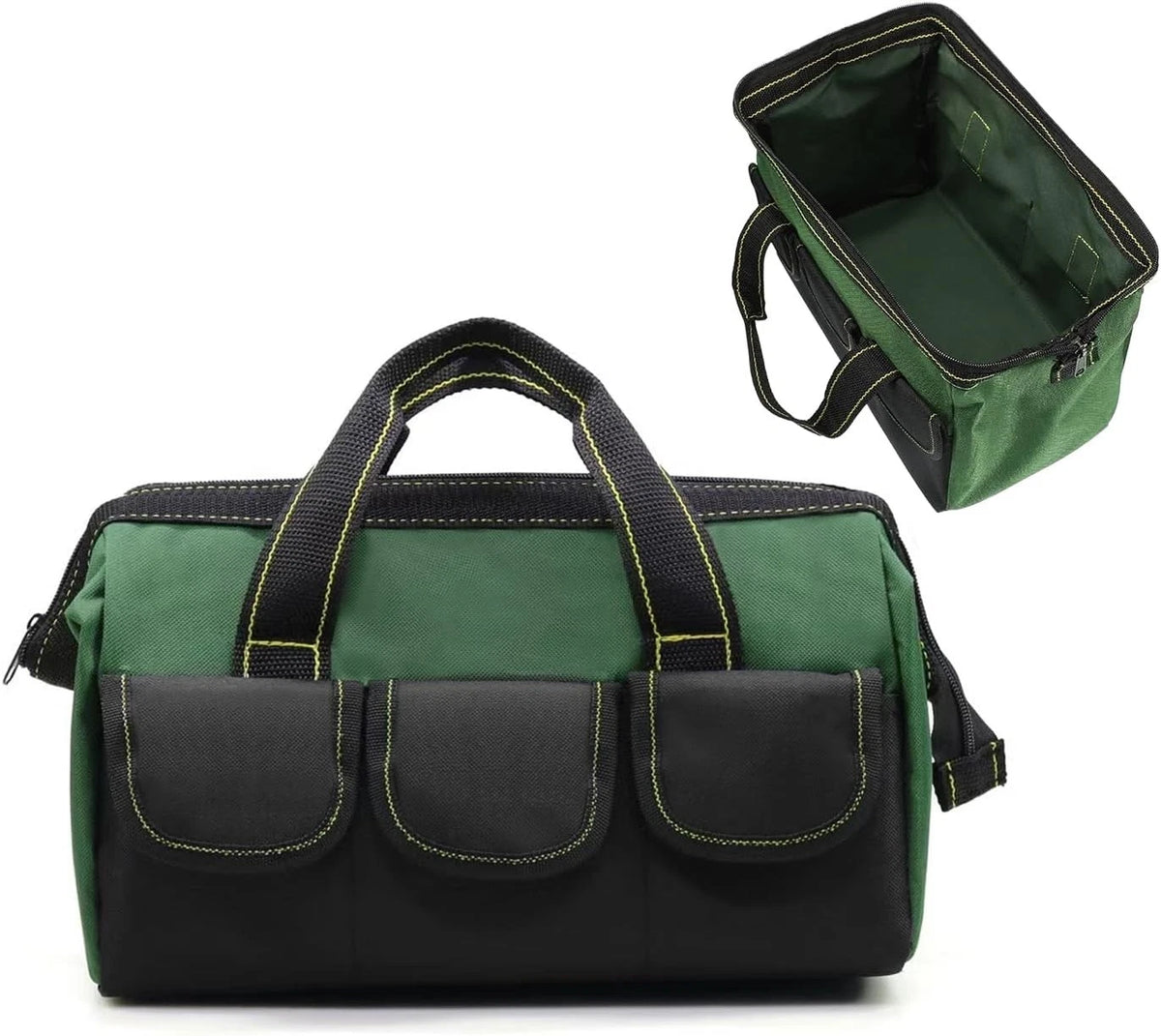 16-Inch Wide Mouth Tool Bag for Professionals (Waterproof, Durable)