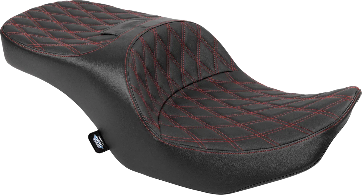 Freedom Seat for Drag Specialties (Vinyl, Red)