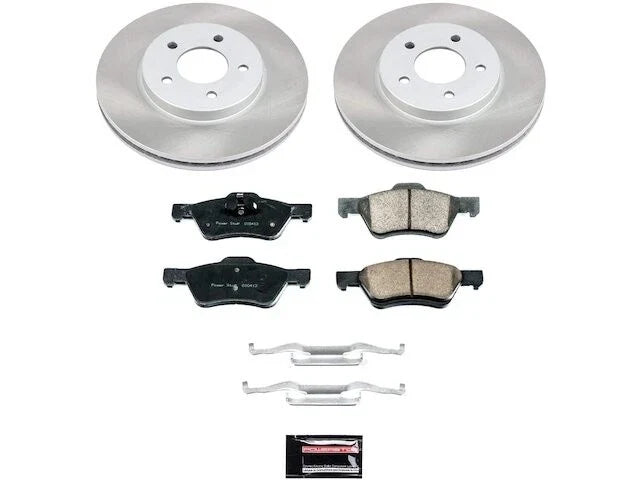 Front Brake Pad and Rotor Kit for Mazda Tribute (2005–2006, 2008–2010) BS411CV