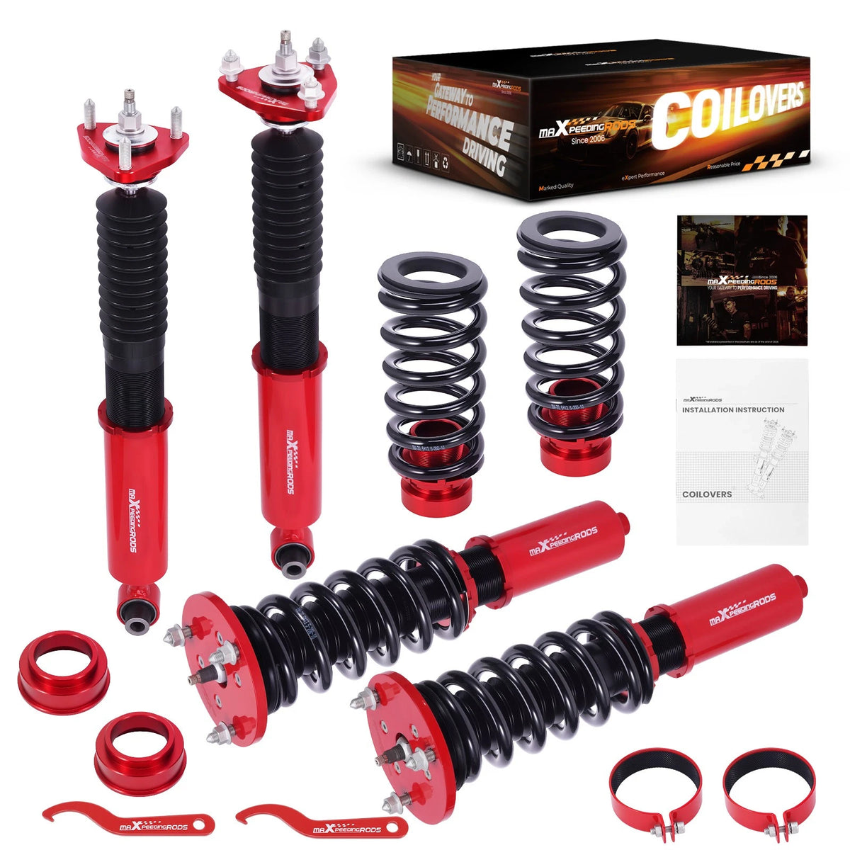 Coilover Kit 24 Way Adjustable Damping for Lexus IS250 IS300 IS350 AWD (2014–2025)