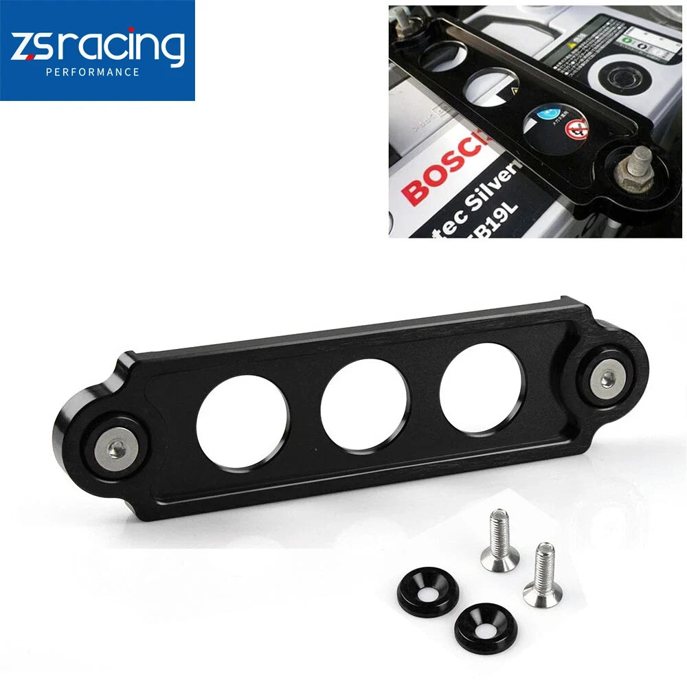 JDM Aluminum Car Battery Tie Down Bracket for CRX (1988–2000)