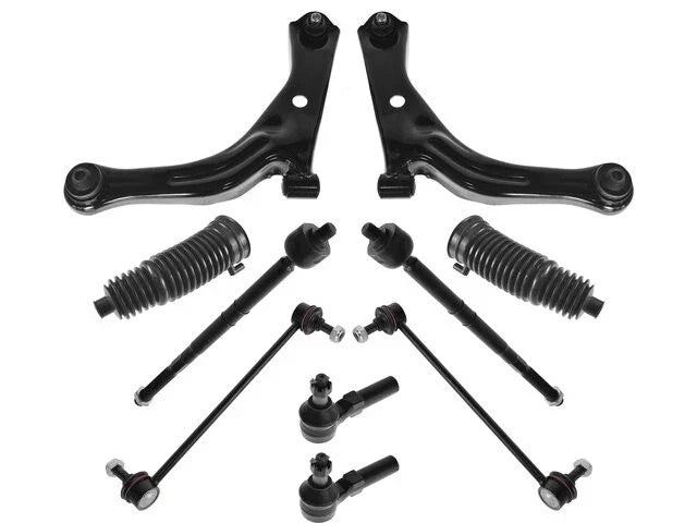 Front Control Arm Ball Joint Tie Rod Sway Bar Link Kit for Tribute (2001–2008)