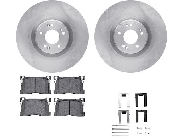 Brake Pad and Rotor Kit for Hyundai Equus (2012–2016) 84876HVRV