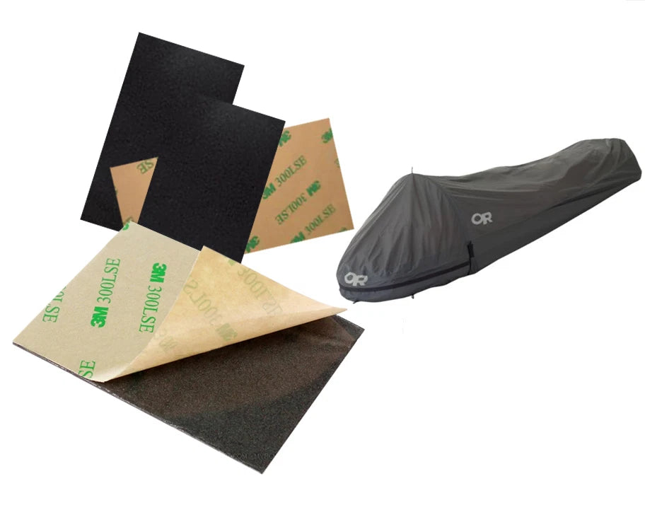 Bivy Sack Repair Patch Kit for Automotive Use