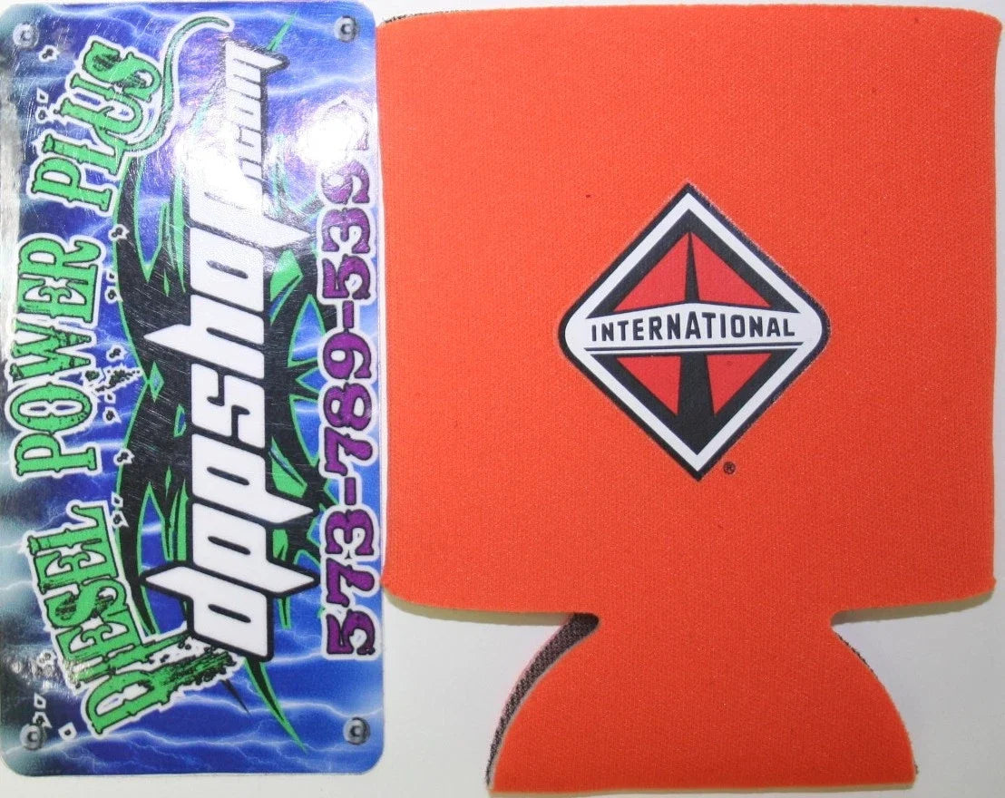 Coozie Beverage Holder for International Powerstroke Diesel
