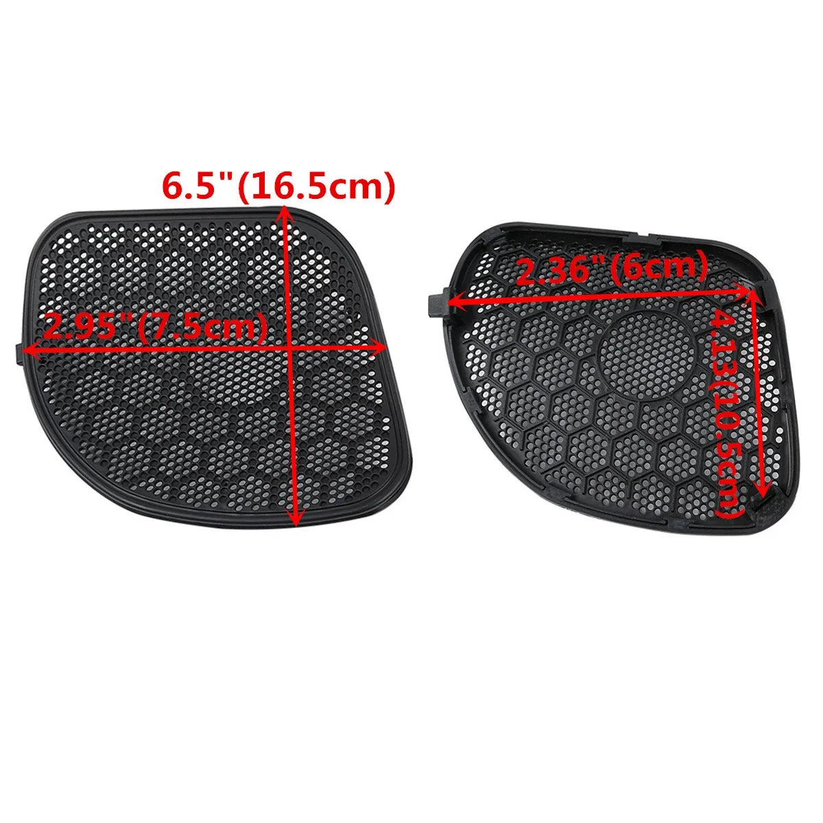 Front Headlight Fairing Speakers Mesh Grilles for Harley Road Glide (2015–2024)