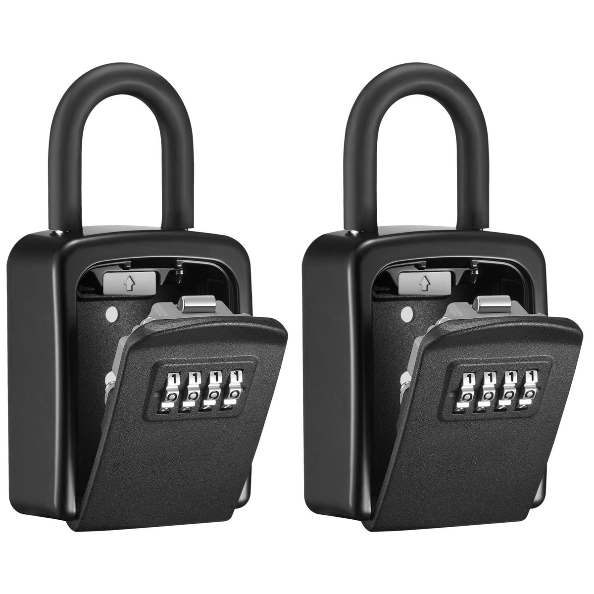 4-Digit Combination Key Lock Box for Wall Mounting
