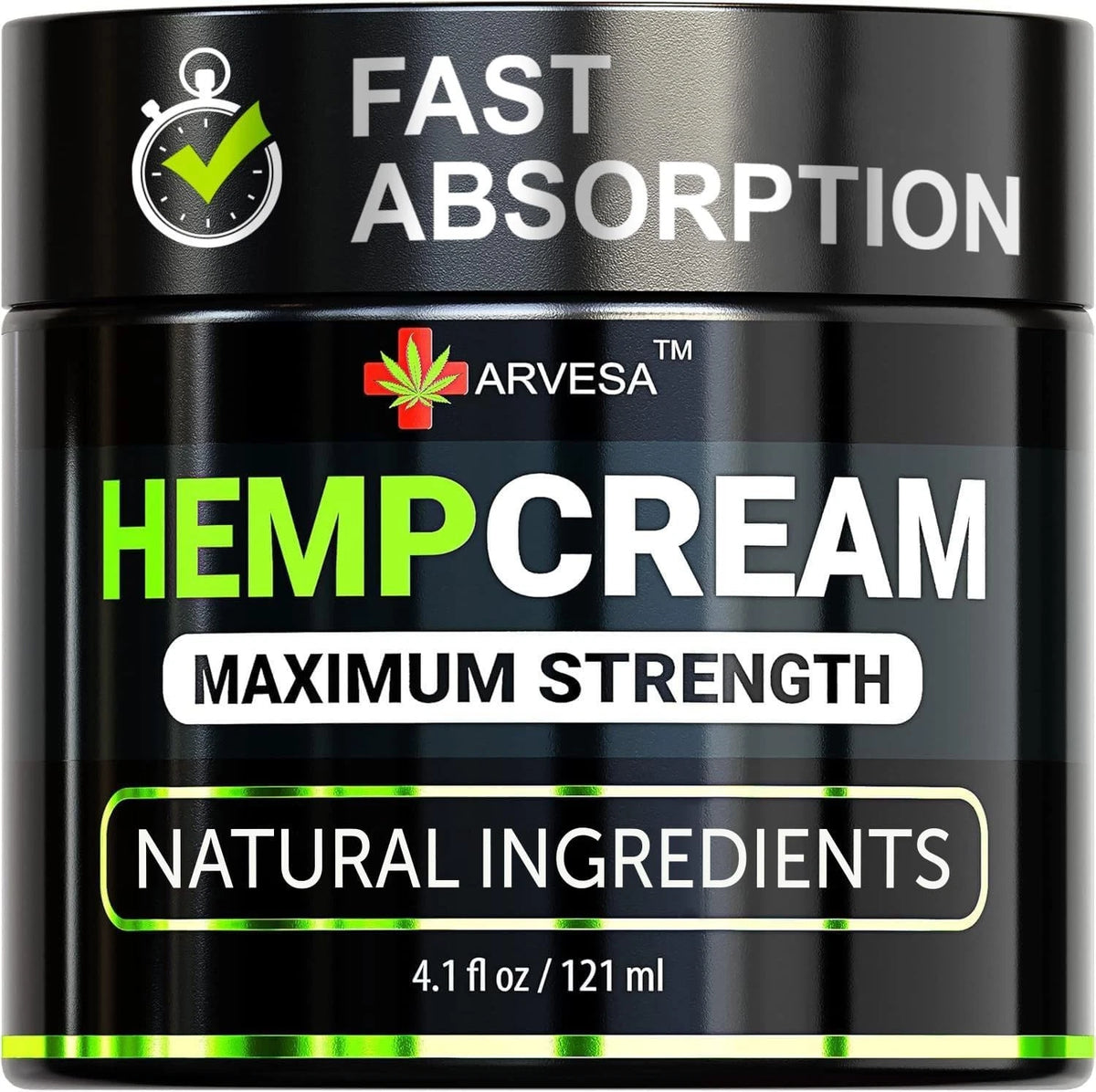 Hemp Cream Maximum Strength Lotion 4.1 Fl Oz for Skin Care