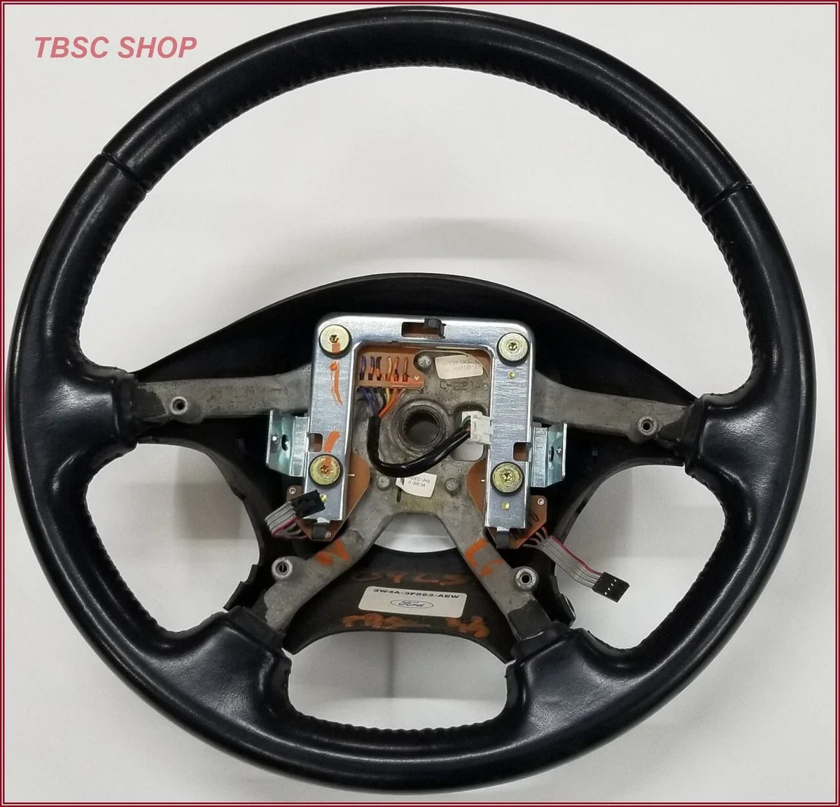Steering Wheel for Lincoln LS (2003–2006) 3W4A-3F563-AEW Black