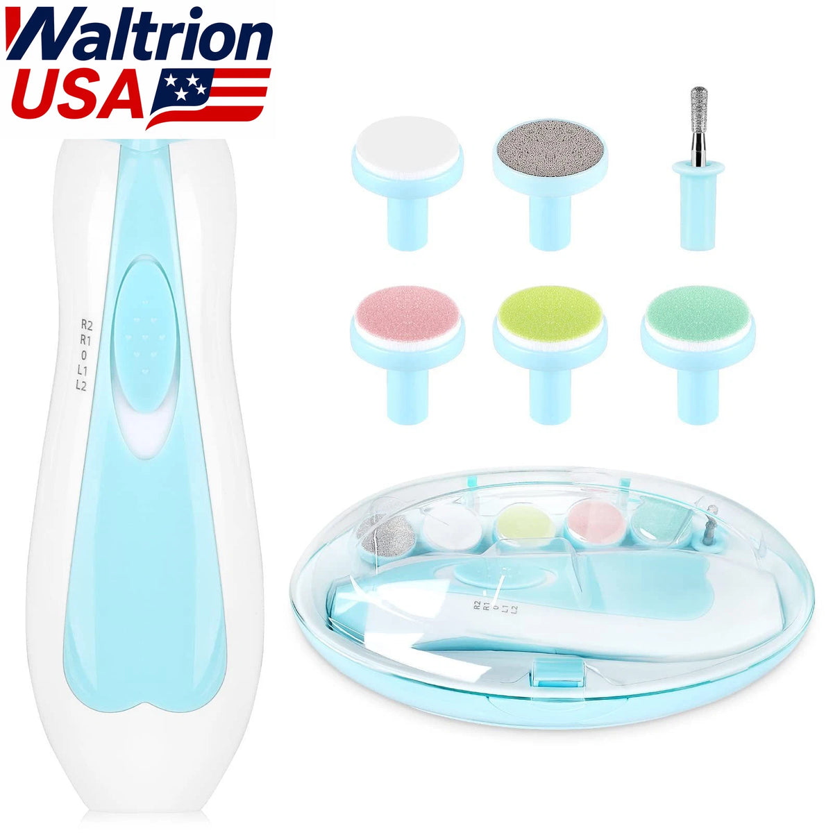 Electric Nail File Drill for Baby (6 in 1)