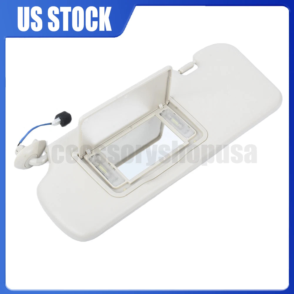 Left Driver Side Sun Visor for Honda CR-V (2012–2016) 83280-T0A-H11ZA