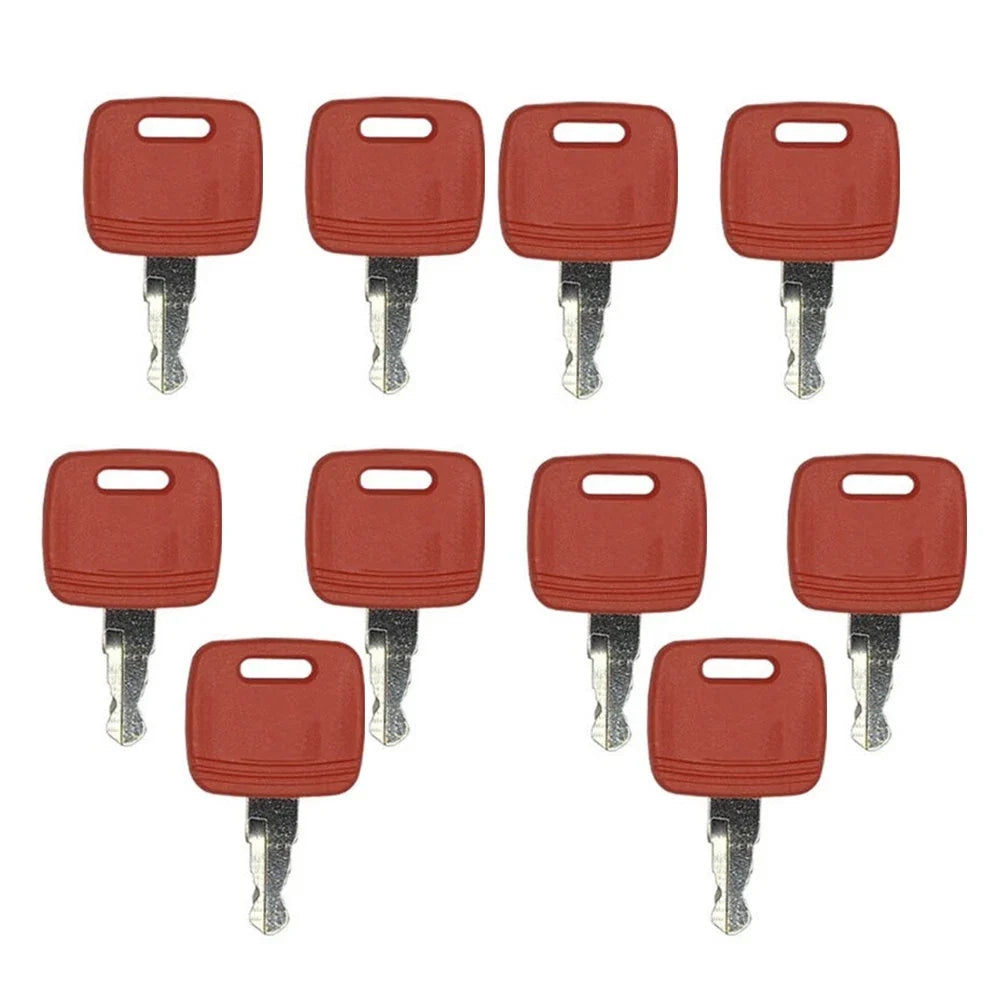 Set of 10 Ignition Keys for Tractor Loader (RE183935)