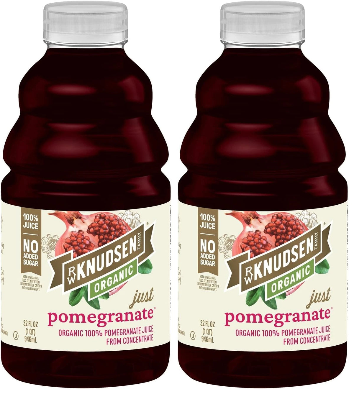 2X Organic Pomegranate Juice from Concentrate, 32 Fl Oz