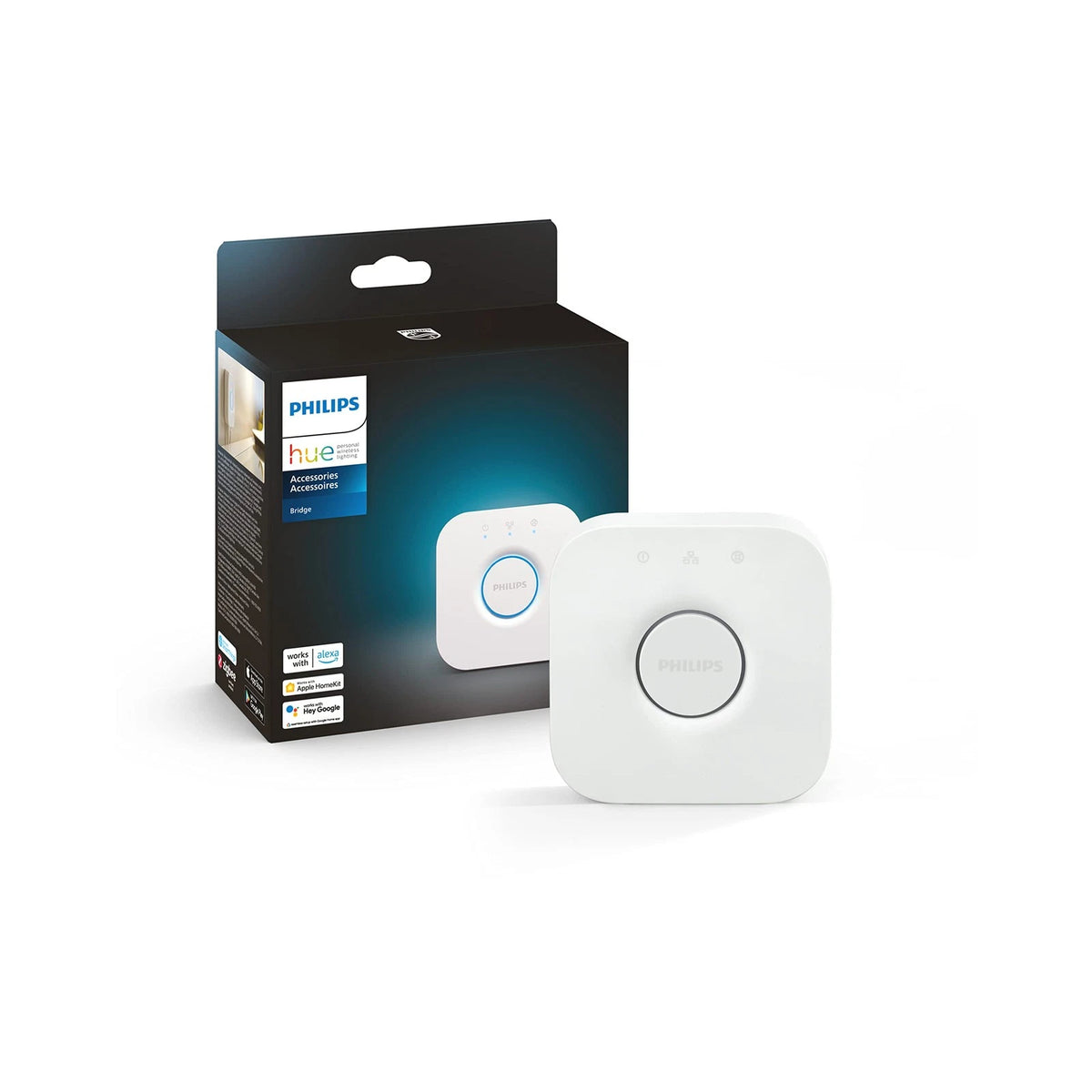 Philips Hue Bridge for Smart Lighting (1 Count)