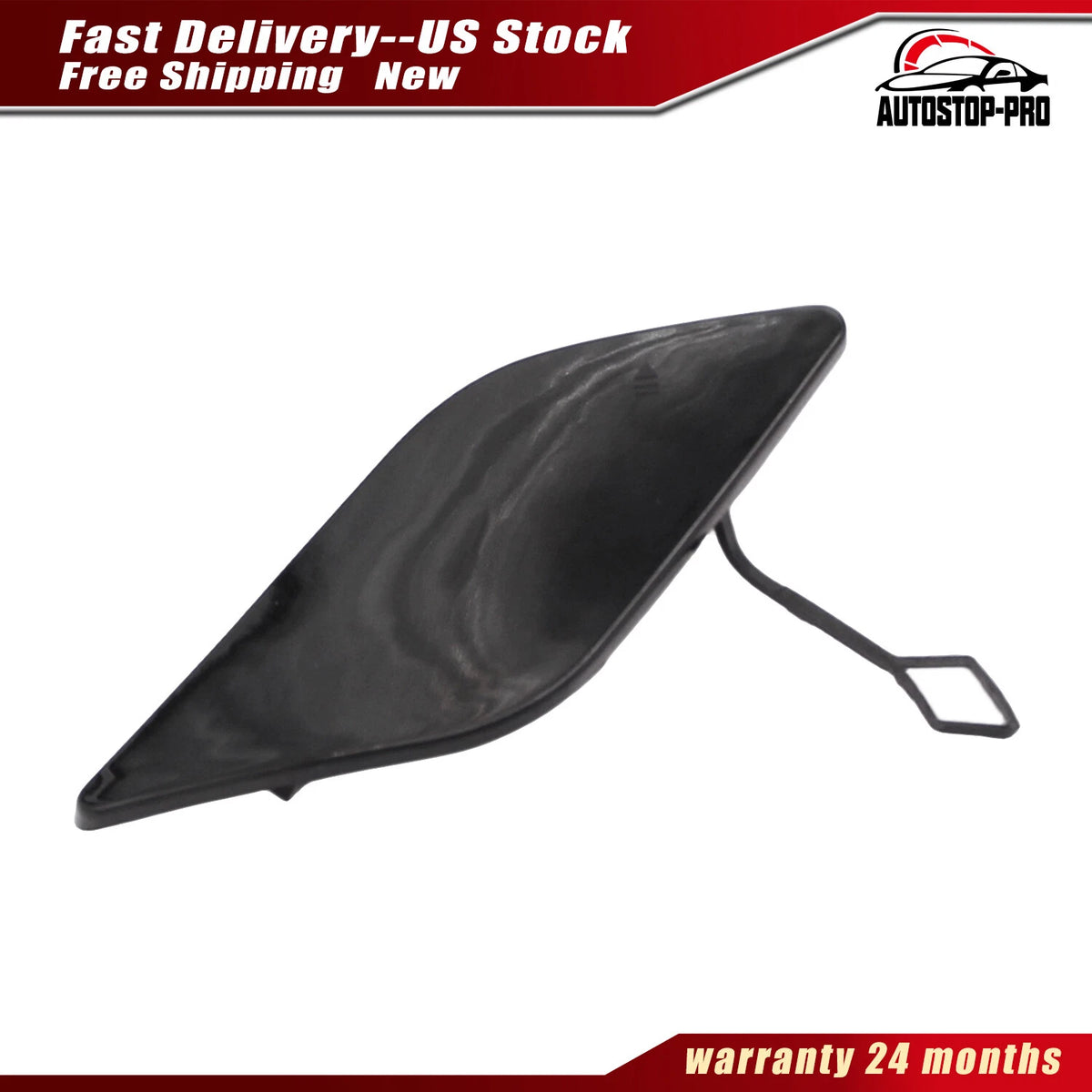 Front Bumper Tow Hook Cover Cap for Mercedes-Benz E350 (2010–2013) A2128850126