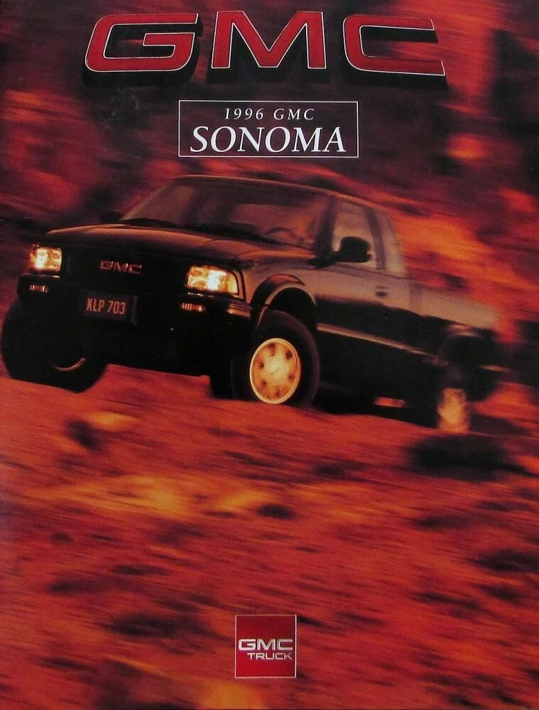 GMC Sonoma Pickup Truck Sales Brochure (1996)