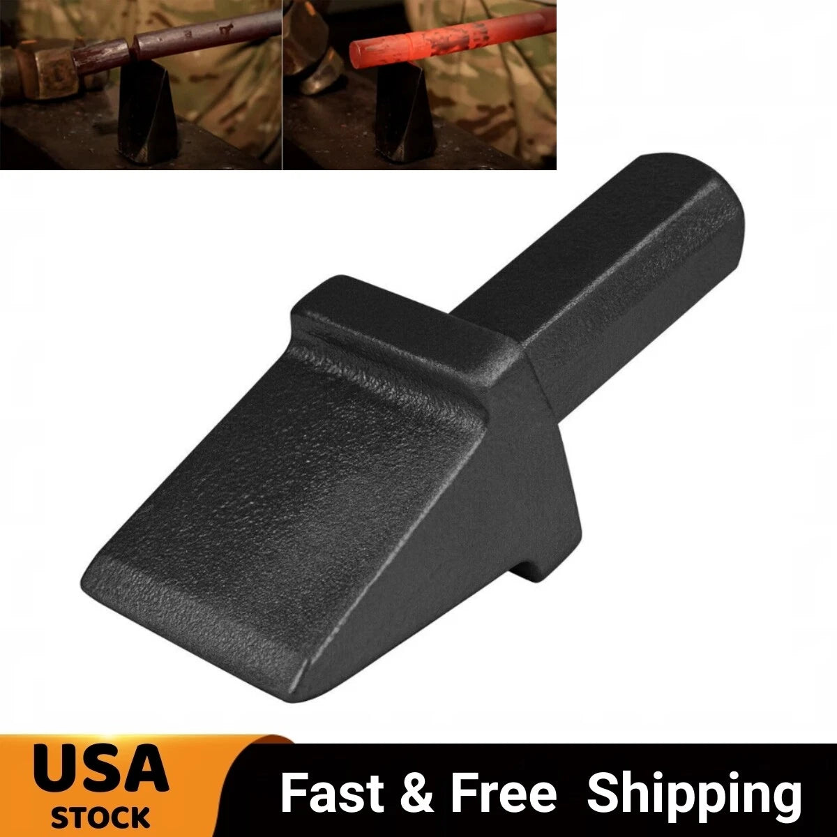 Hot Cut Anvil Vise for Hardy Hole 3/4 Inch