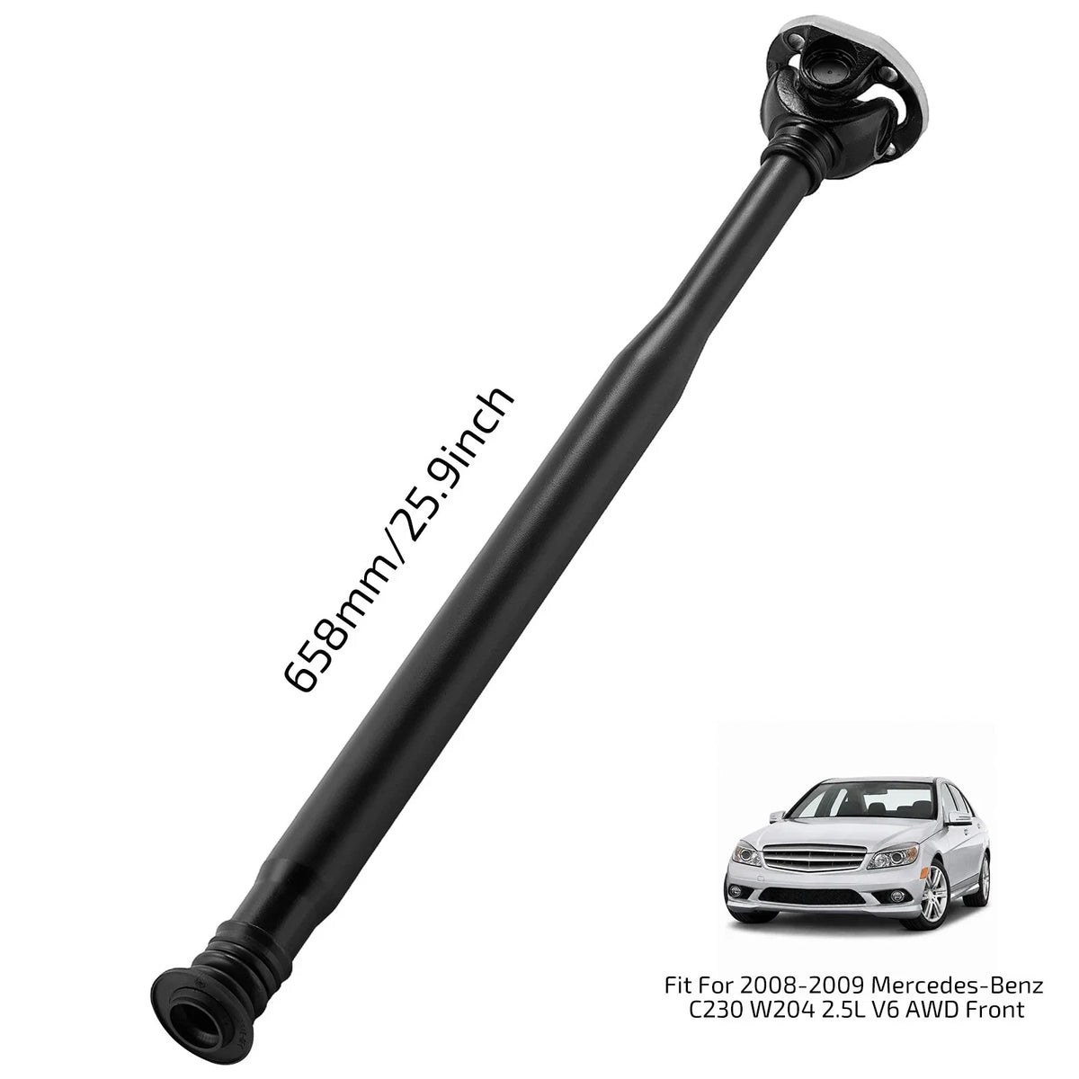 Front Driveshaft for Mercedes-Benz C300 C350 AWD (2008–2015)