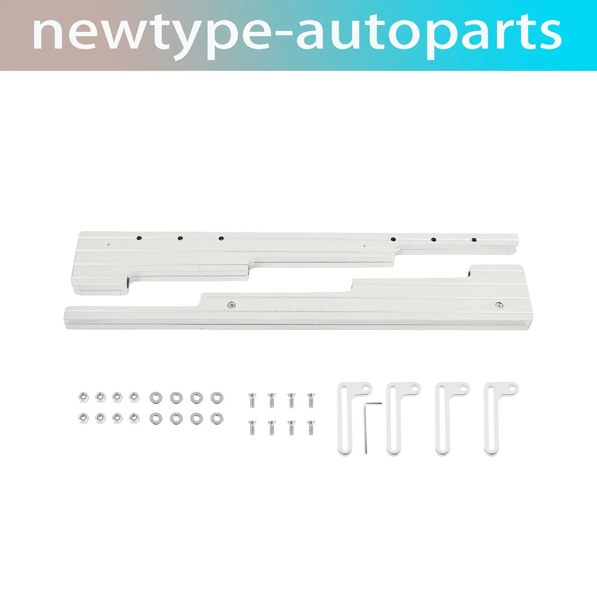 Aluminum Spark Plug Wire Looms for Chevy SBC BBC V8 (302–454)