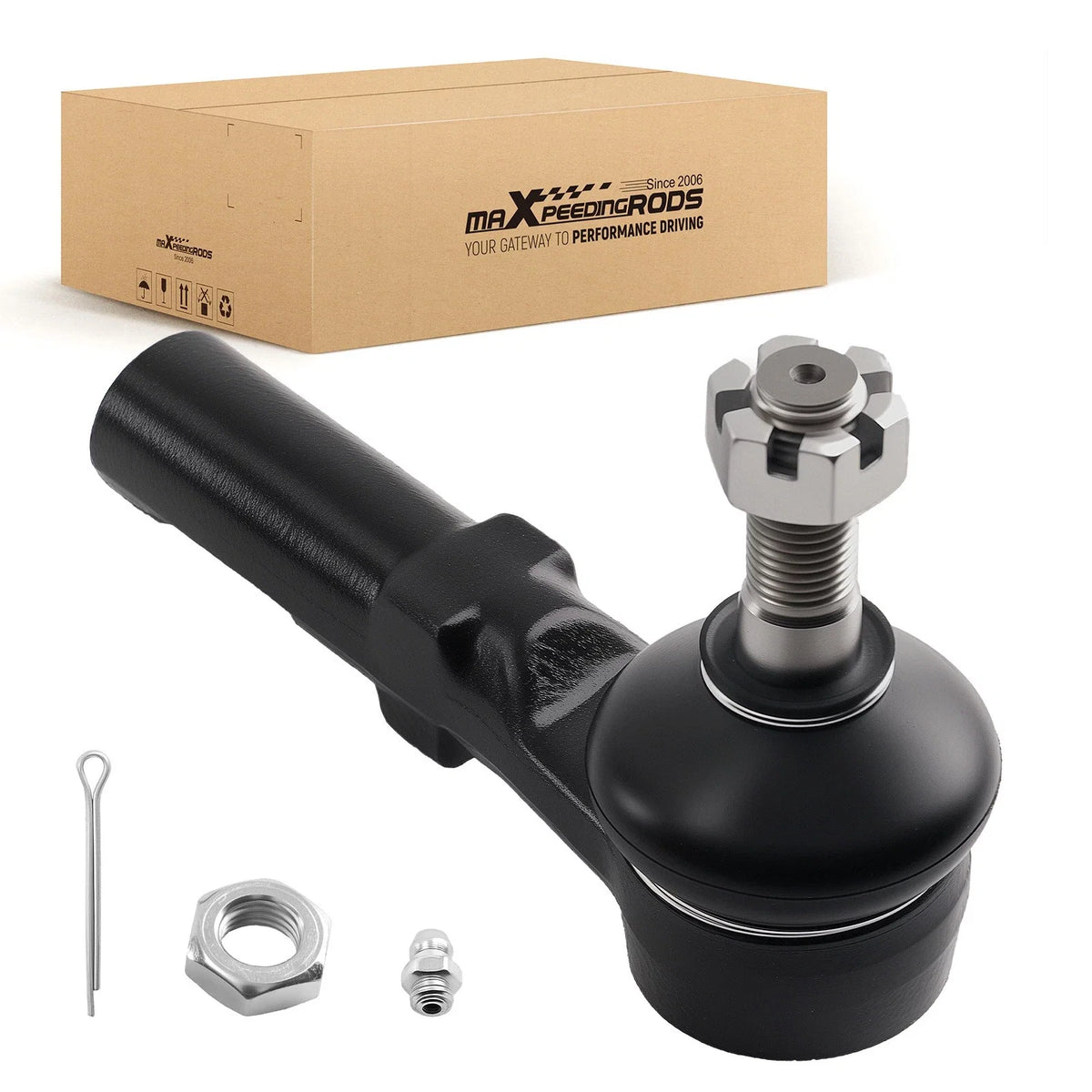 Front Outer Tie Rod End for Chevy Silverado 2500 HD GMC Sierra 3500 HD (2001–2010)
