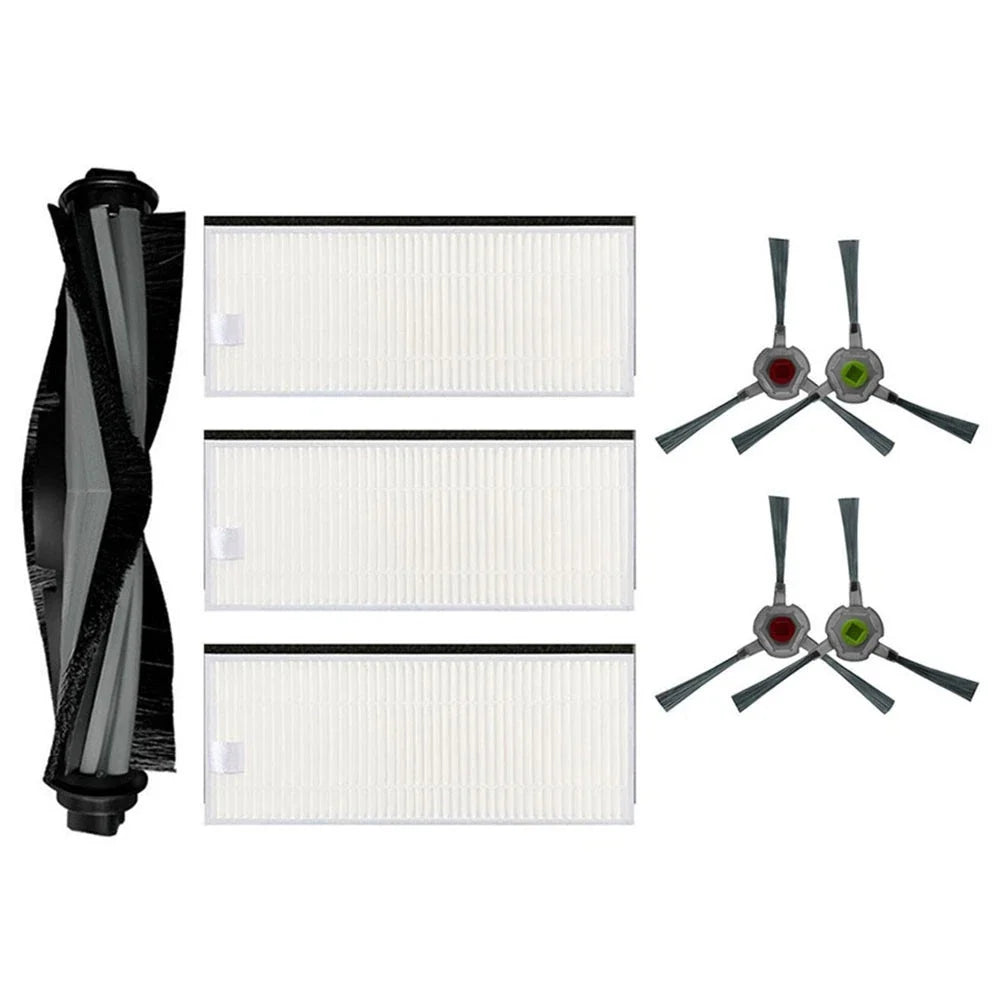 Ecovacs DEEBOT U2 Robot Filters, Main Brush & Side Brushes (2018–2023)