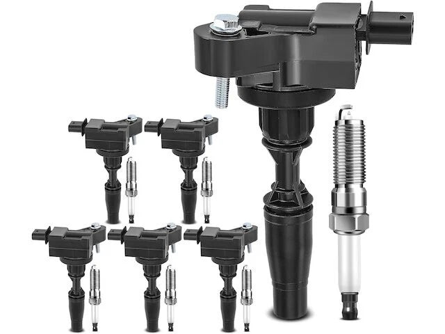 Ignition Coil Set with Spark Plugs for Cadillac ATS (2016–2019) 59637ZZNG