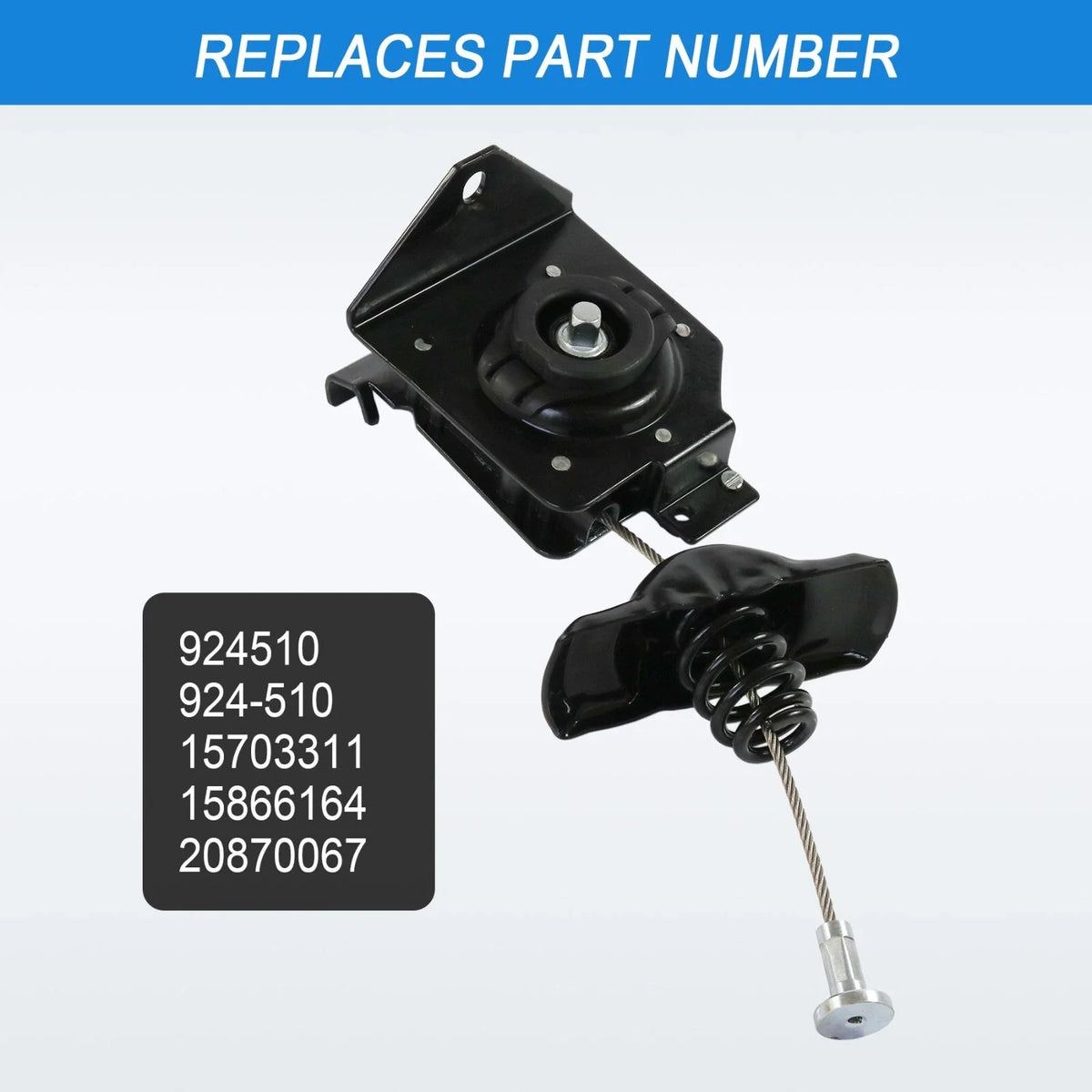 Spare Tire Winch Hoist Carrier for Chevy Silverado GMC Sierra 1500 (2007–2018)