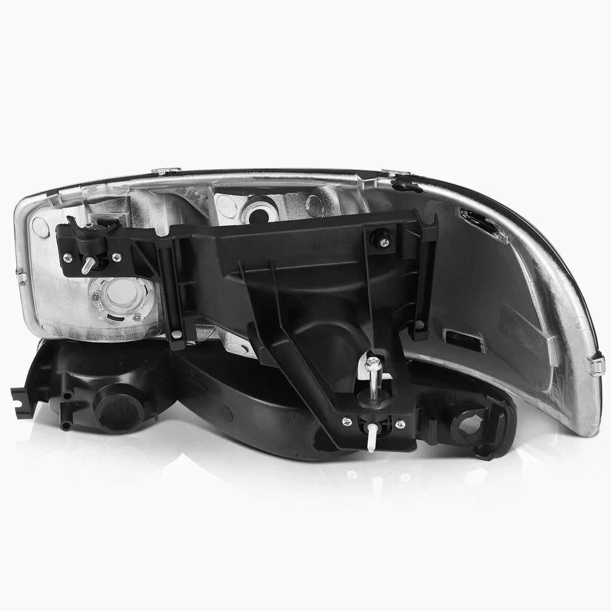 Headlight Assembly for GMC Sierra 1500-3500 (1999–2006) Black Housing