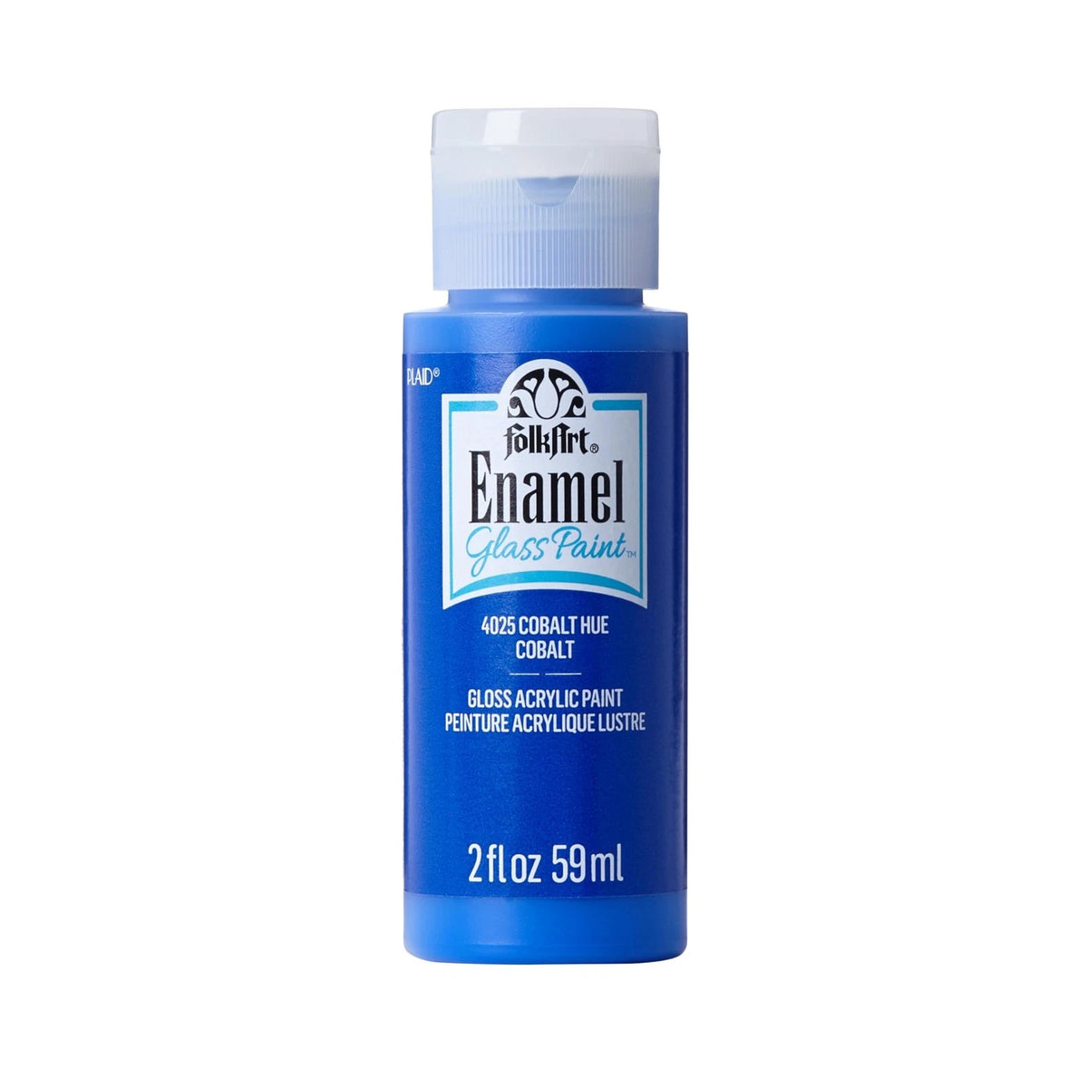 Enamel Glass & Ceramic Paint Assorted Colors (2 oz) - Cobalt 40-4025