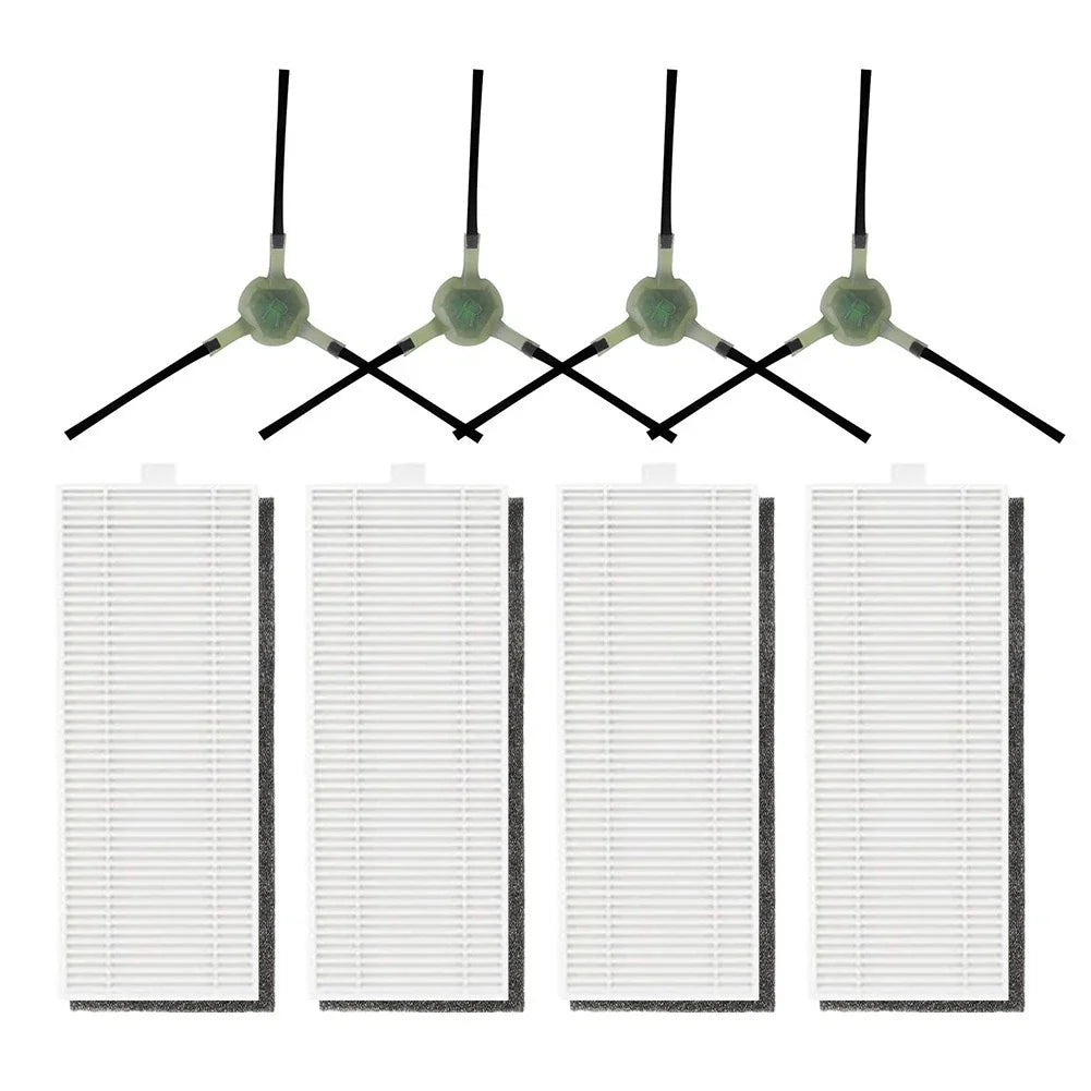 Side Brush and HEPA Filter Kit for Lefant M2 M2S M2 Pro Models