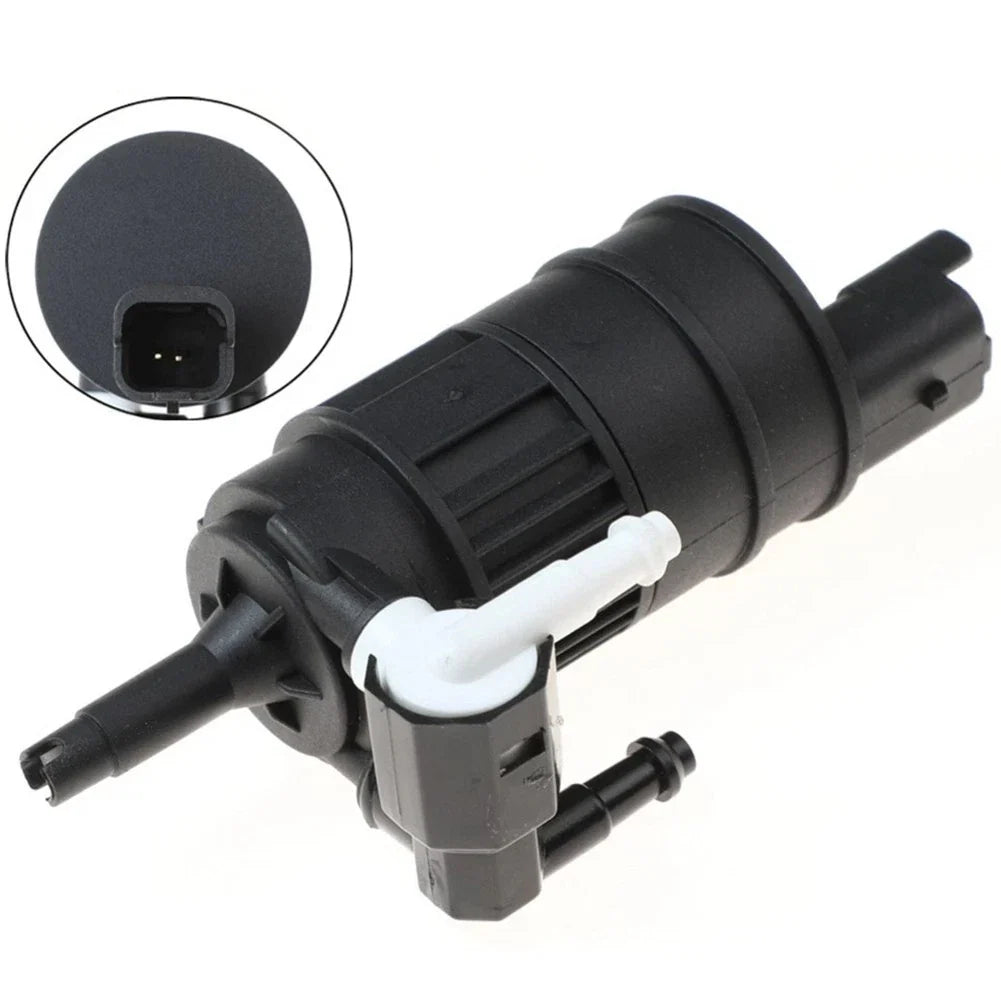 Washer Pump for - Twin Outlet, Electric, Compact