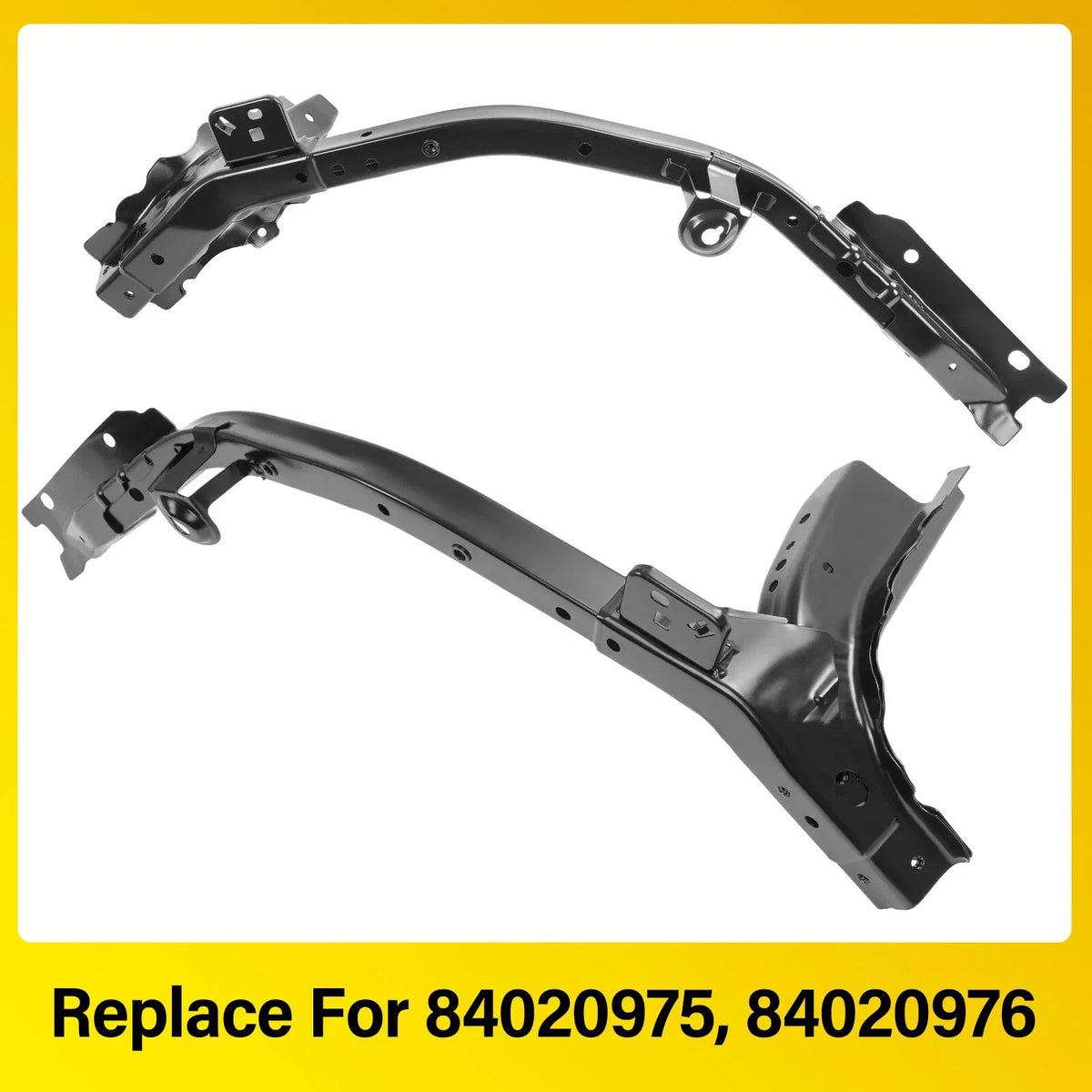 2X Radiator Support for Chevrolet Malibu (2016–2024) Upper Left & Right