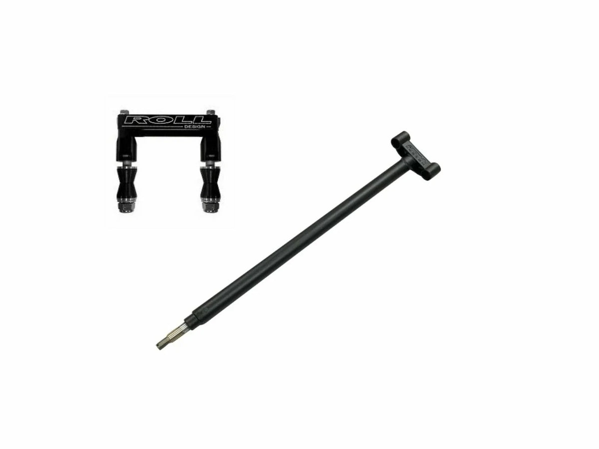 Steering Stem Clamp Kit for Honda TRX250R (1986–1989) - Black