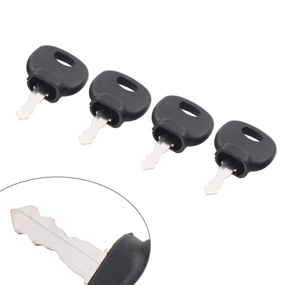 4X Ignition Key 14607 14707 for Bomag Dynapac Terex Vibromax Volvo Ford Moxy