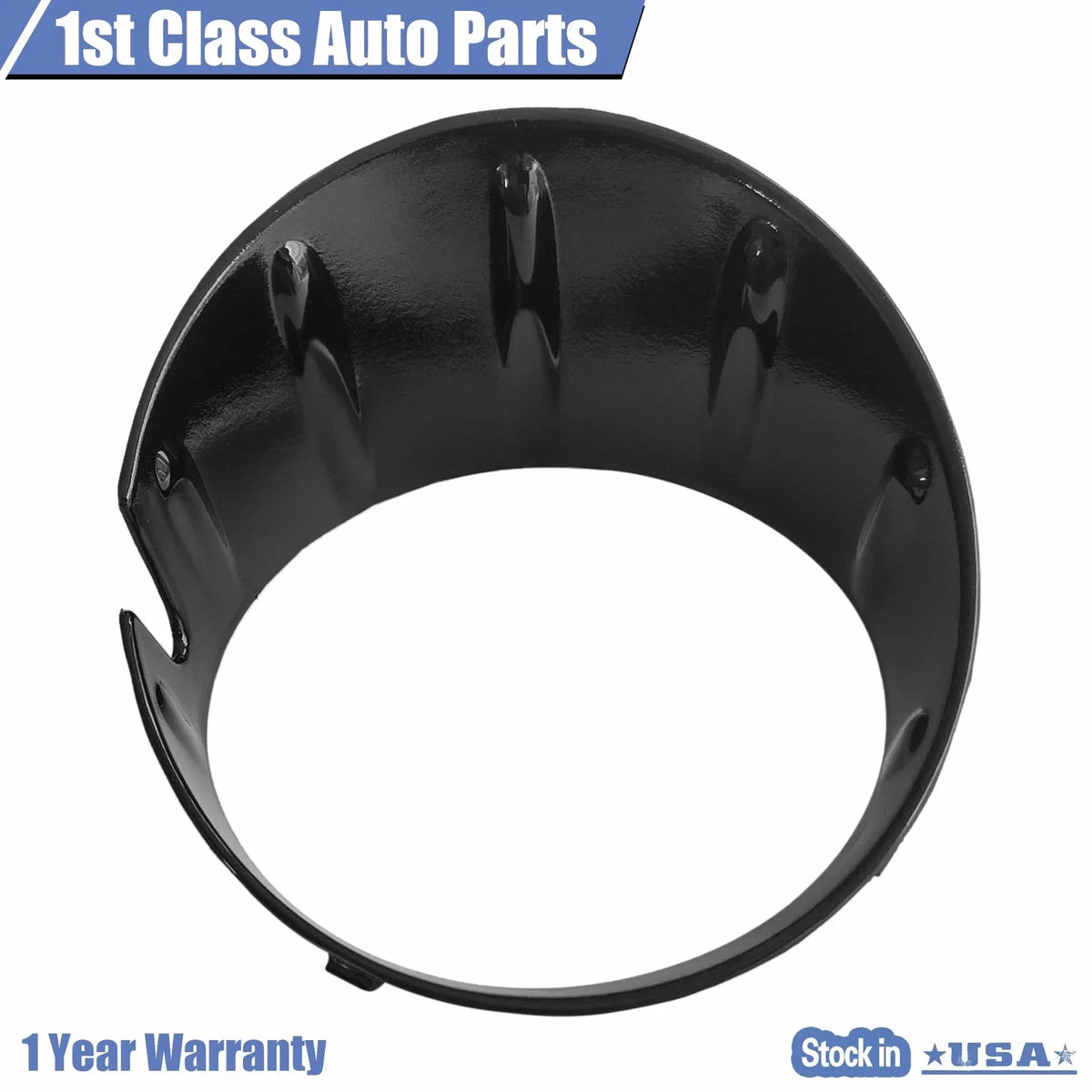 Right Passenger Side Fog Light Trim for Mini Cooper (2011–2015) - Glossy Black
