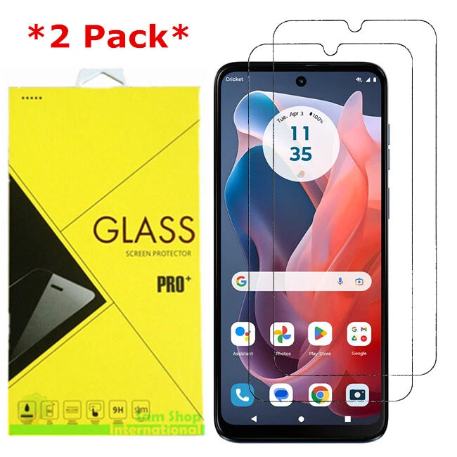 2-Pack Tempered Glass Screen Protector for Motorola Moto G Play (2024)