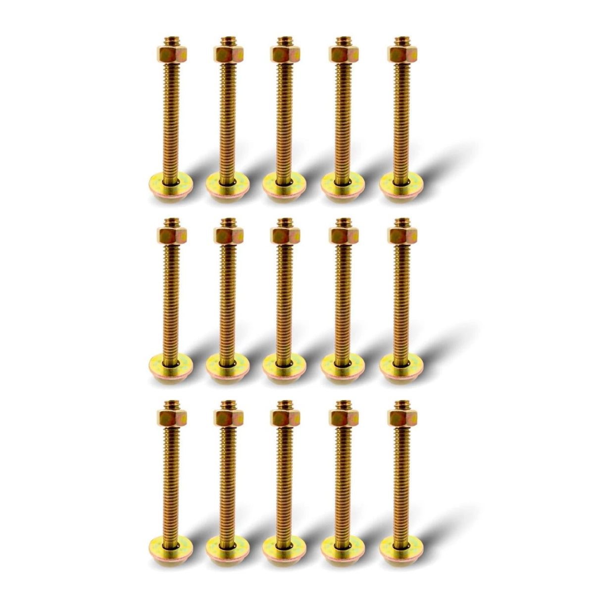 15 Pack Brake Cage Bolt Assembly for Semi Truck Air Spring