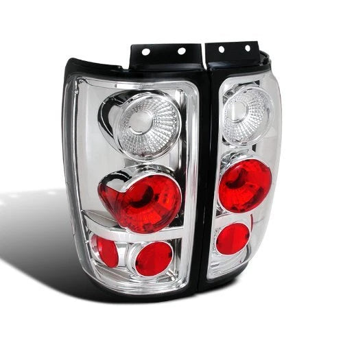 Euro Style Altezza Tail Lights for Ford Expedition (1997–2002) NTR6018 Chrome