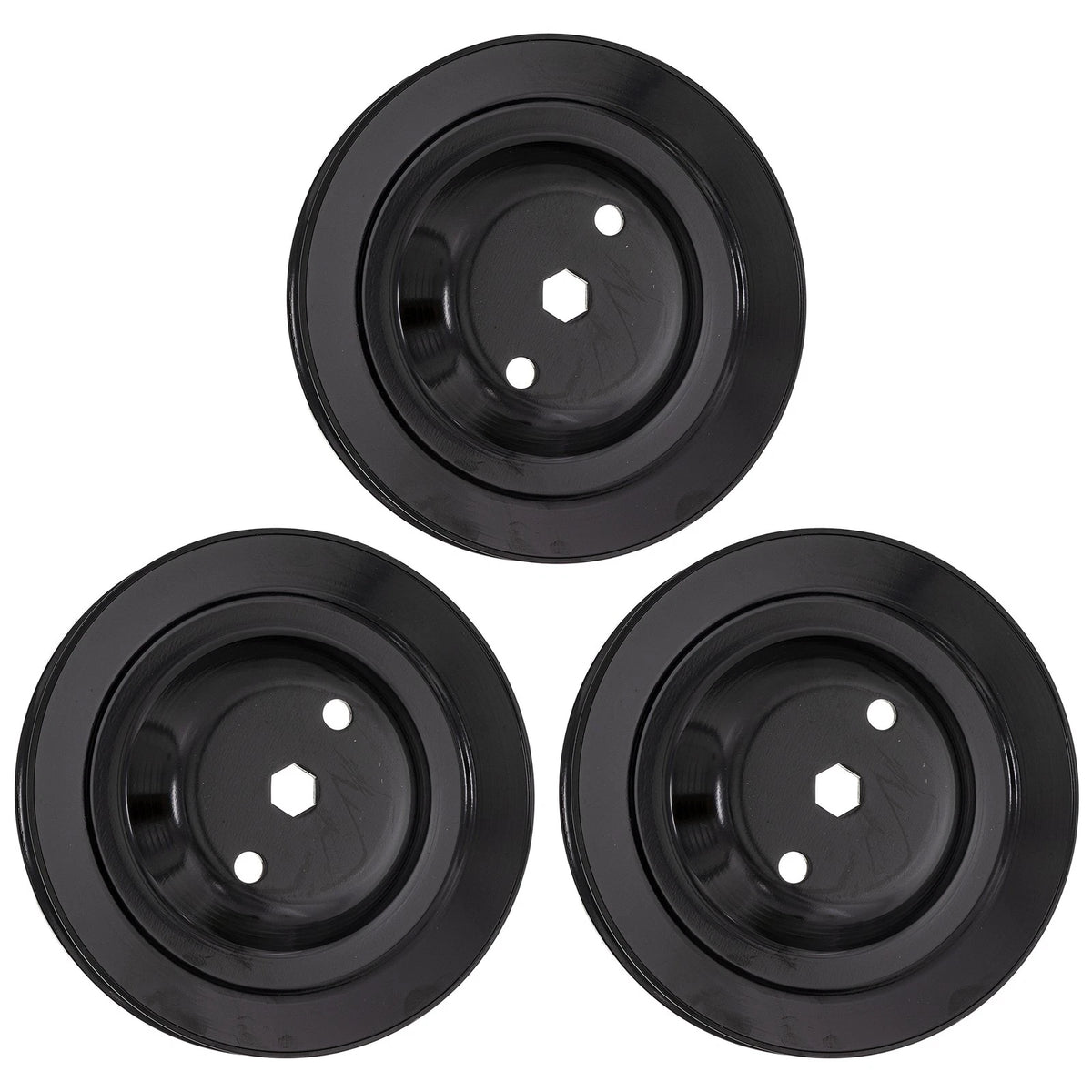 3 Pack Spindle Pulley for John Deere 54 Inch (GX21381, 80-91-063)