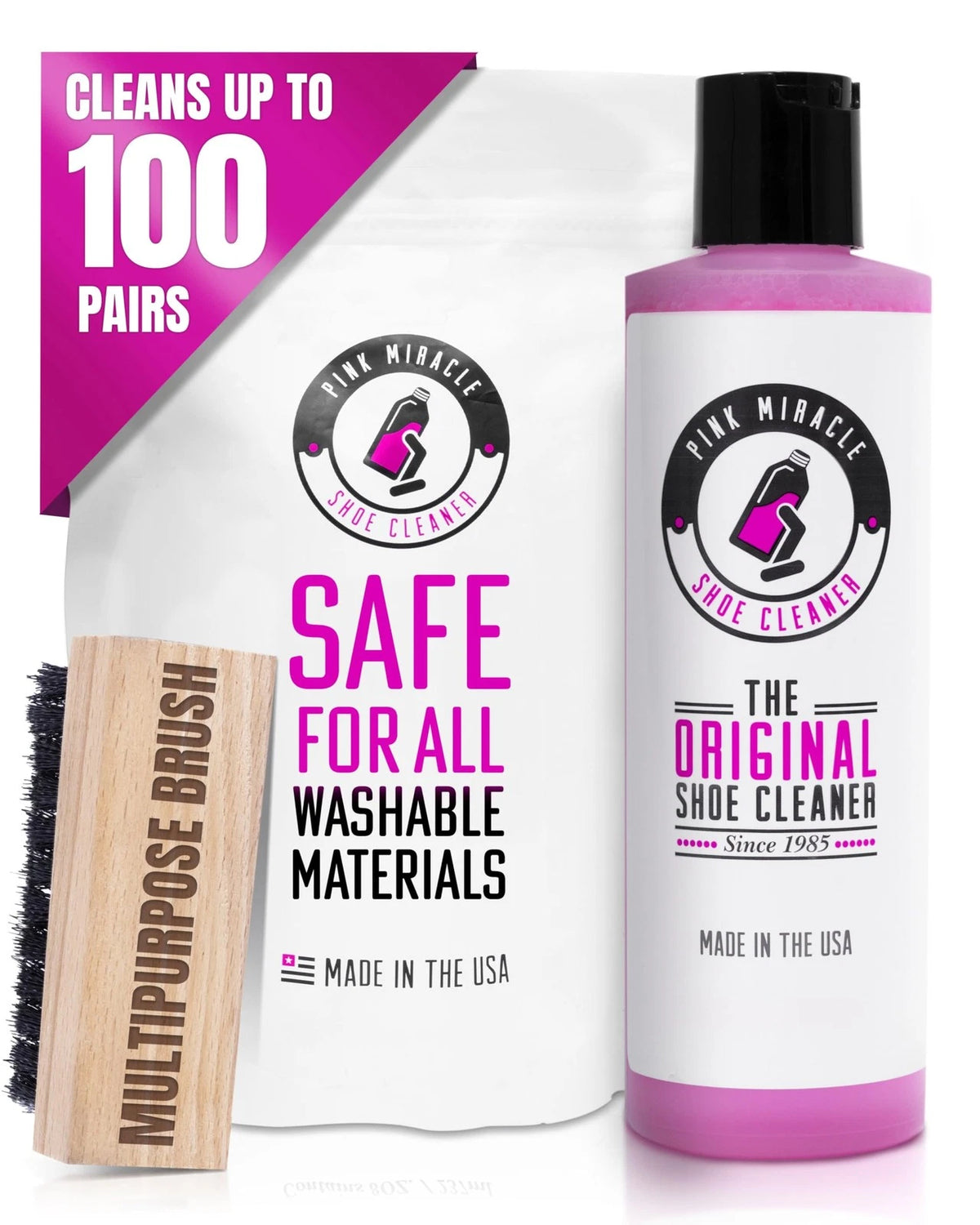 Shoe Cleaner Kit for Fabric (4 Oz)