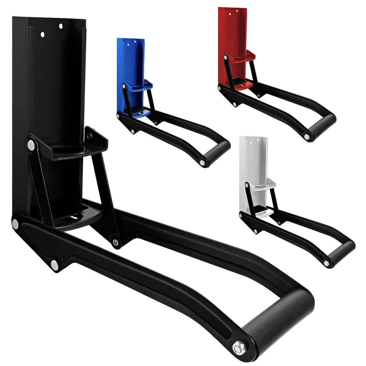 16 oz Metal Can Crusher for Wall-Mounted Use (Heavy-Duty, Black)