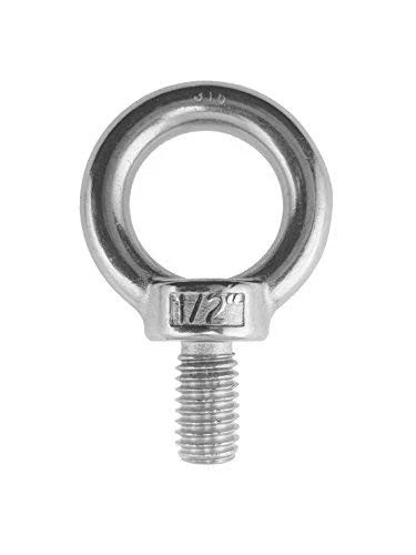 1/2" Lifting Eye Bolt for Various Applications (Stainless Steel 316)