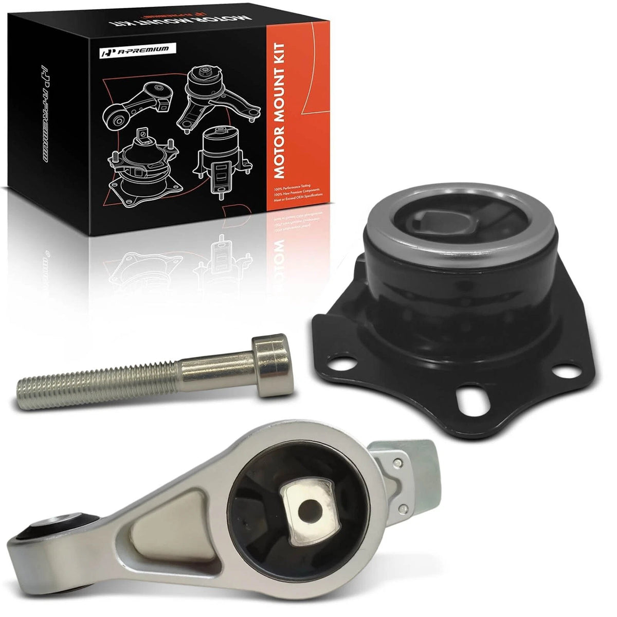 2X Engine Mount for Dodge Neon (2000–2005) - 4668193AB, 4668193AD, A2947, A2948