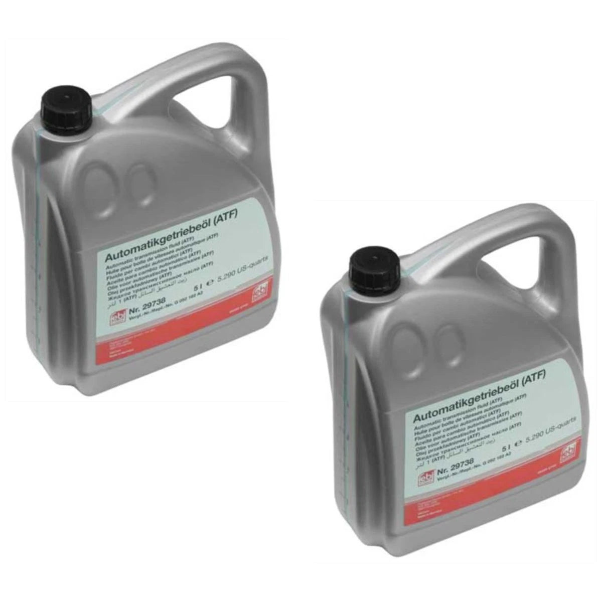 Set of 2 Automatic Transmission Fluids for VW 325 Coupe (1987–2006)