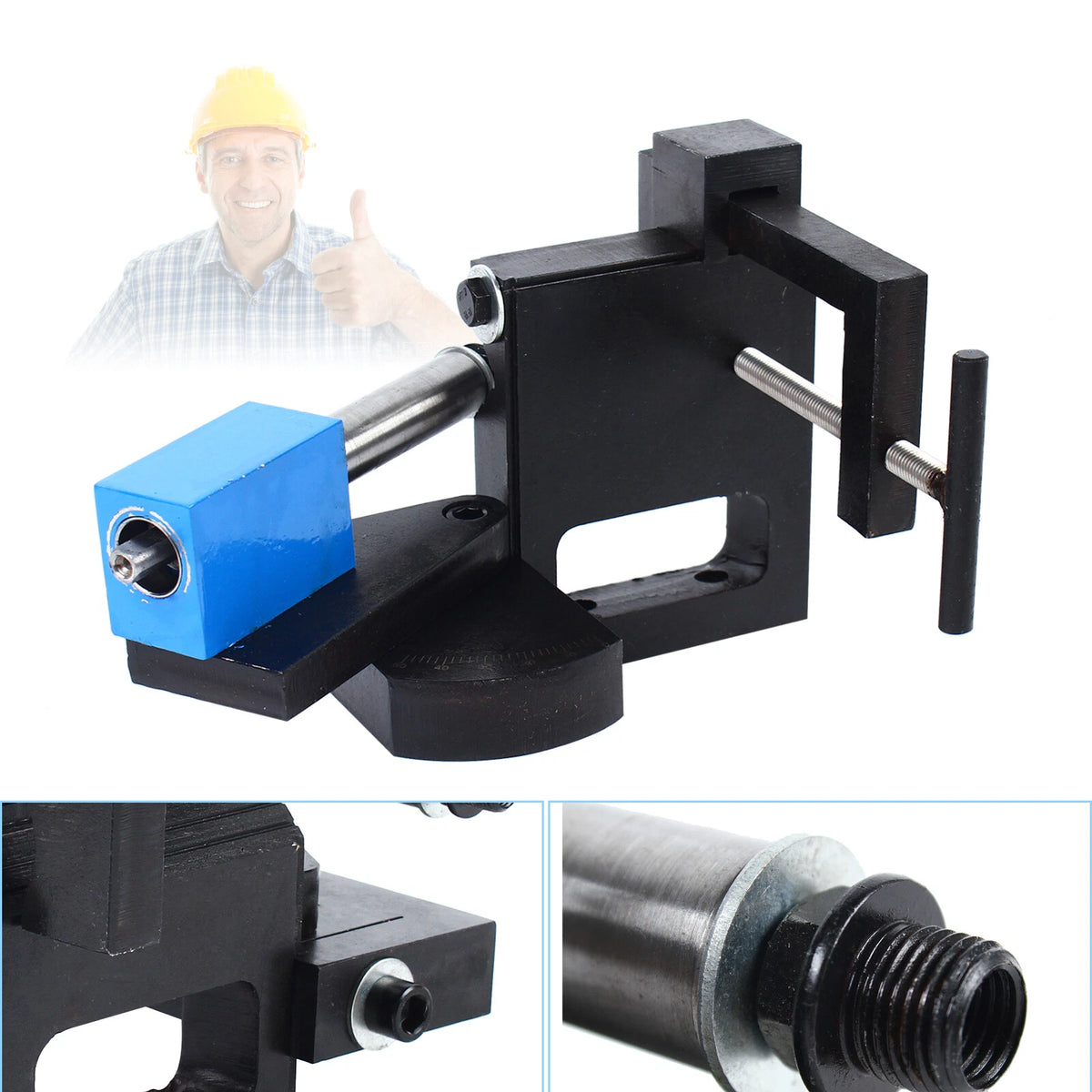 Heavy Duty Pipe & Tube Notcher for Adjustable 3/4’’ to 3’’ OD