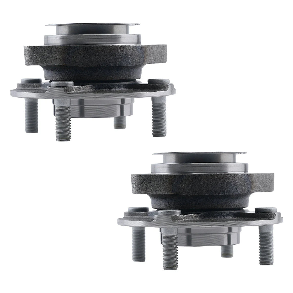 Front L&R Wheel Hub & Bearing Assembly for Nissan Versa (2007–2012) WE60515 ABS