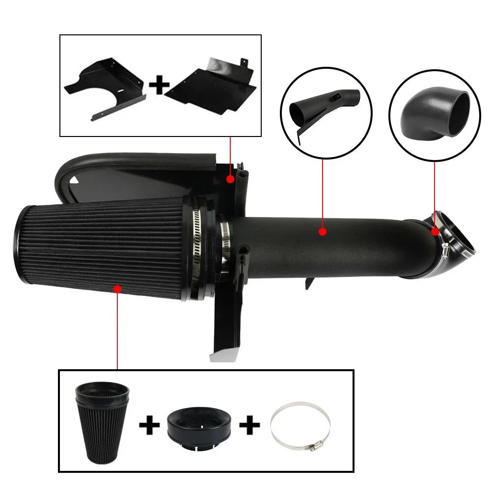 4" Cold Heat Shield Air Intake Kit for Silverado 1500 (1999–2006)