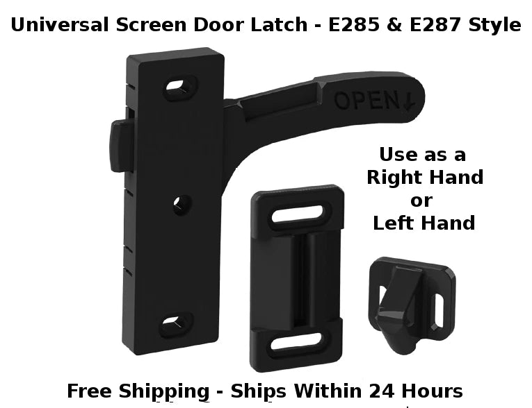Universal Screen Door Latch Handle for RV Camper Motorhome Trailer (Bias Right Hand)
