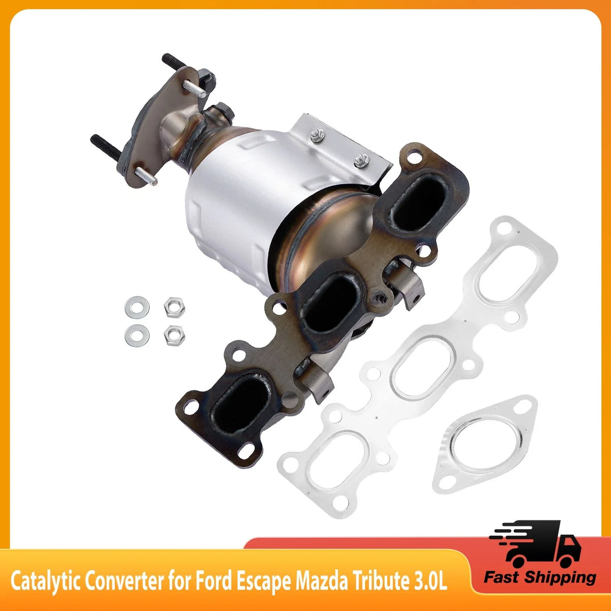 Exhaust Manifold with Catalytic Converter for Escape Tribute Mariner (2001–2012)